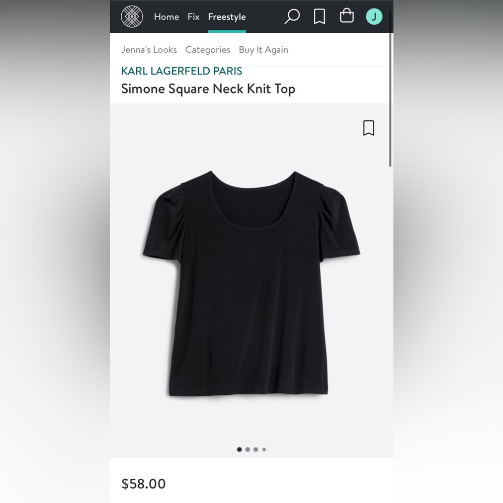 Stretchy fabric blouse
